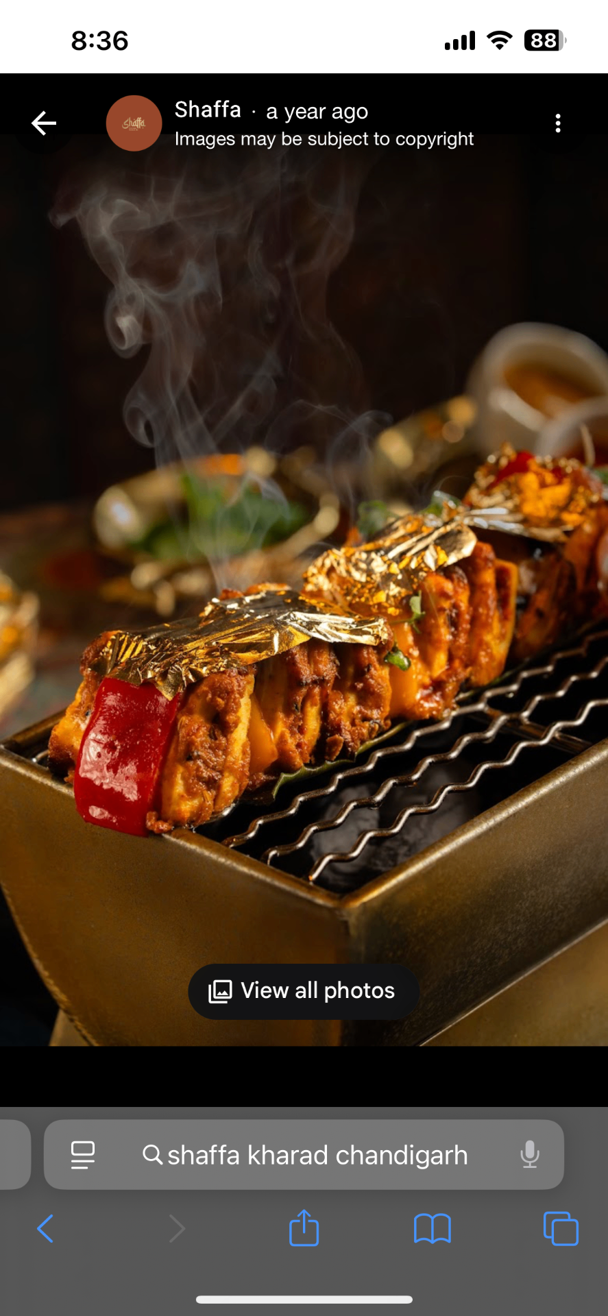 24K Gold Kebab